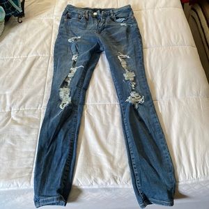 Super high rise curvy jegging